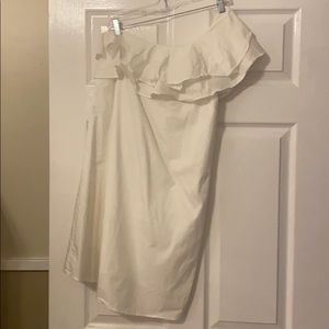 Anthropology One-Shoulder Sundress